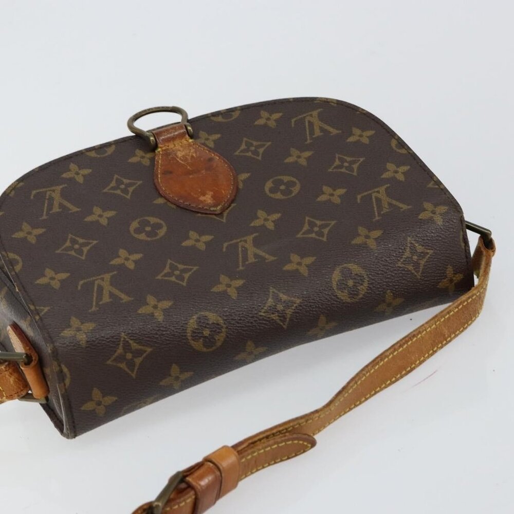 Authentic LOUIS VUITTON Monogram Saint Cloud GM Shoulder Bag M51242 LV - Picture 13 of 16